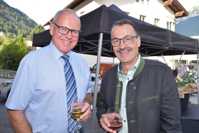 Diakon Leo Hinterlechner und Bgm. Andreas Gleirscher | Foto: Kainz