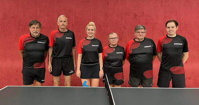 von links; Gerhard Walch, Wolfgang Wulz, Anna Rasse, Helga Sperka, Walter Ast, Martin Mayerhofer 