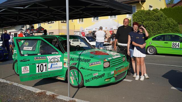 Veranstalter Werner Jud fuhr auch selbst in einer Klasse mit und wurde Dritter. | Foto: Hausegger/Jud Motorsport