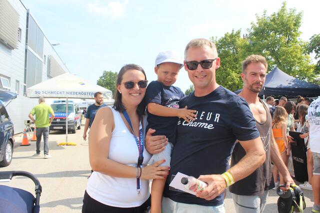 Michaela, Lorenz und Christian Mages. | Foto: Huber