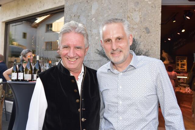 Die beiden  Metzgermeister Rudolf Plangger und Helmut Krösbacher haben sich vor zehn Jahren kennengelernt und gleich bemerkt, dass sie "die selbe Sprache sprechen". | Foto: Kainz