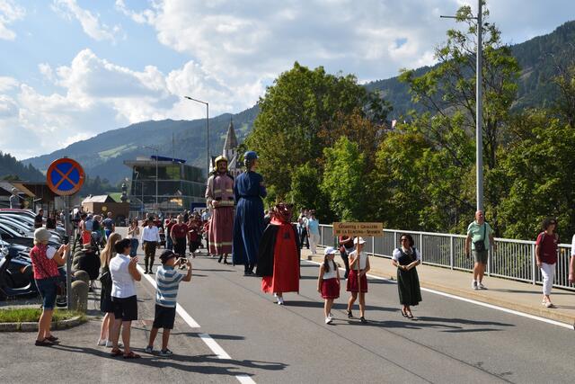 Die Samsonfiguren aus Spanien | Foto: RegionalMedien Salzburg