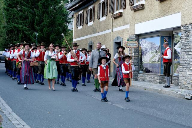 Trachtenmusikkapelle Unternberg. | Foto: Peter Bolha