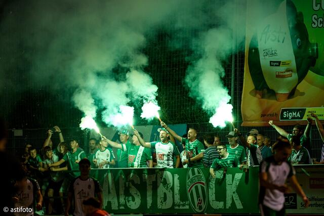 Jubel beim Schwertberger Aistblock