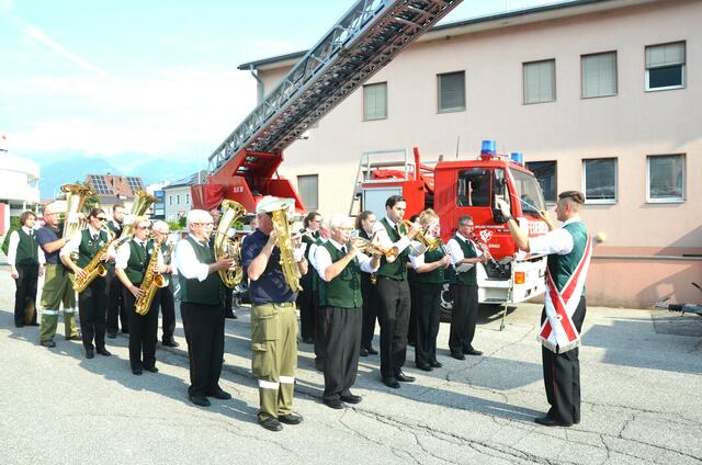 Die von Johannes Köstner geleitete Stadtkapelle Spittal