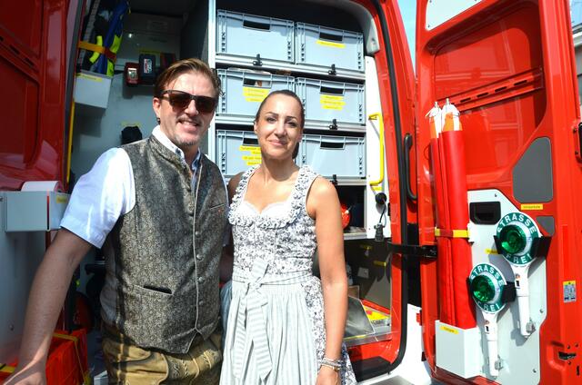 GR René Haßlacher und Claudia Wielscher