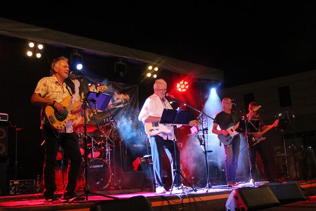 Gewaltige Stimmung herrschte beim traditionellen Konzert von "The Grays" in Hoheneich