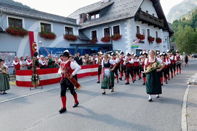 Trachtenmusikverein Göriach. | Foto: Peter Bolha