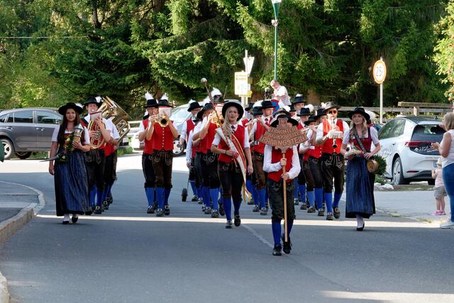Trachtenmusikkapelle Ramingstein. | Foto: Peter Bolha