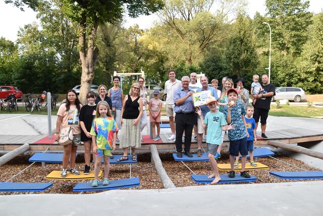 Eröffnung vom Erlebniswald Guglzipf und Abschlussfest beim Ferienspiel Berndorf. | Foto: Preineder