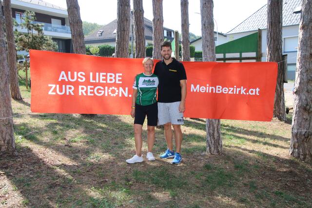 Irene Strobl und Christoph Wolf  | Foto: Eduard Wimmer
