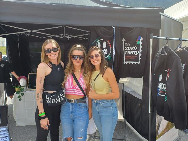 Nadja Grütter, Mirjam Hammerl, Nadine Walser (v.l.)