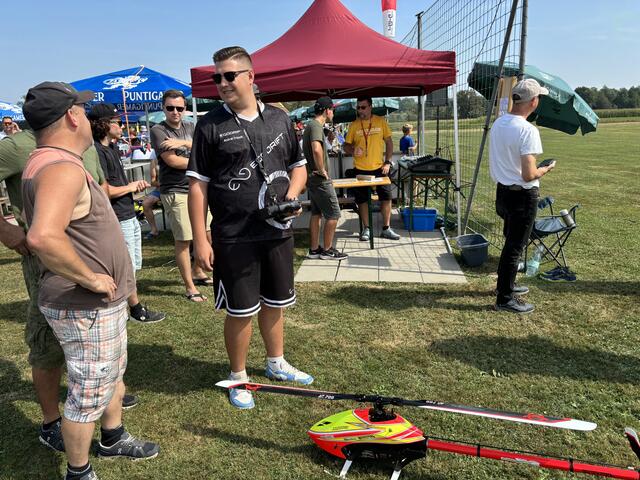 Andrei Tripolt vor seiner Show. | Foto: Löschnig