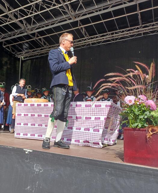 Obmann der Musikkapelle Ischgl Dietmar Walser