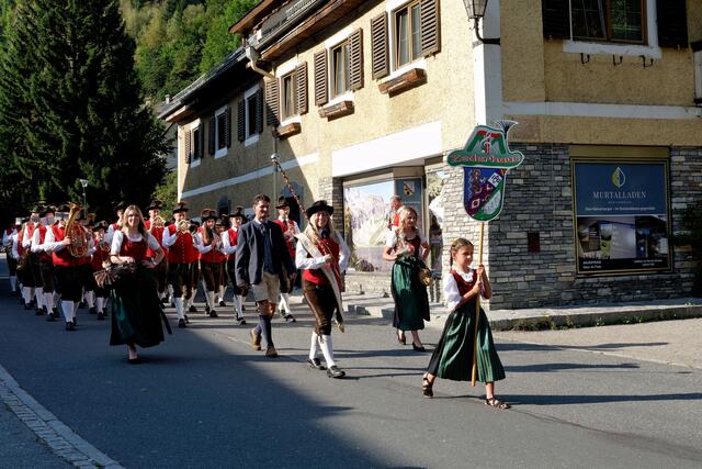 Trachtenmusikkapelle Zederhaus. | Foto: Peter Bolha