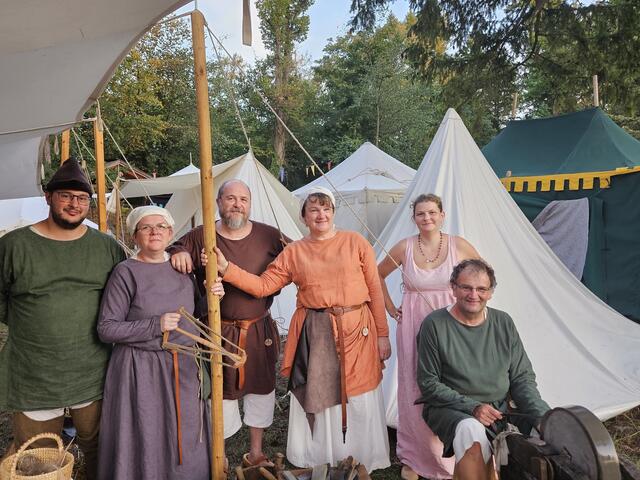 Florian Perschel, Renate und Alex Hainzel, Antje Waidhofer, Nicole Perschel und Willi Waidhofer | Foto: Simon Glösl