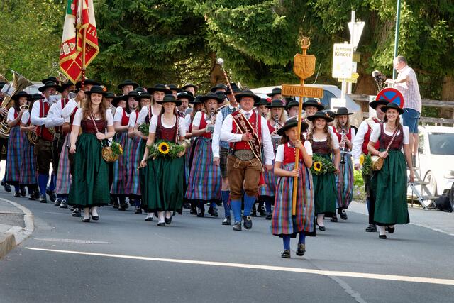 Trachtenmusikkapelle Mariapfarr. | Foto: Peter Bolha