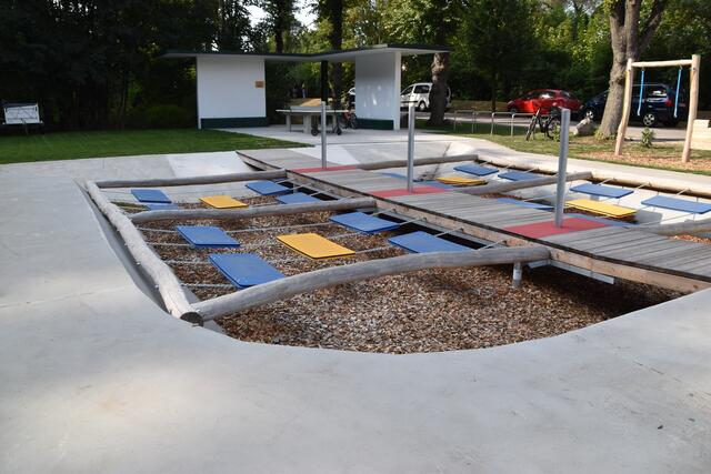 Probio-Mulde: der neue Teil beim Motorikpark Berndorf entstand in der ehemaligen Skatermulde. | Foto: Preineder