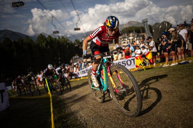 Die WM-Rennen in der Höhenlage von Andorra waren für Laura Stigger und ihre Konkurrentinnen eine enorme Herausforderung. | Foto: Michal Cerveny