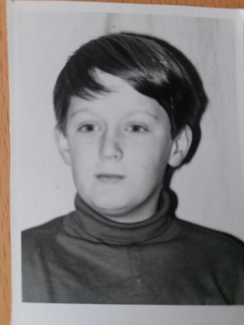 Foto von Walter Kellner aus dem Jahr, in dem er in die Schule startete. | Foto: Privat