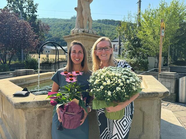 Cornelia Tellian und Manuela Dundler-Strasser. | Foto: Stadtgemeinde Purkersdorf