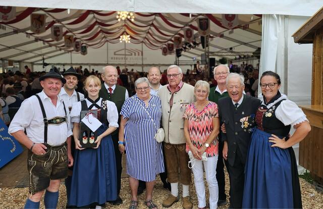 D´Puachstona feierten den 75-jährigen Bestand.