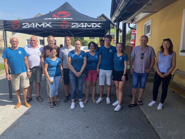 Obmann Gerhard Straßer (1. v.l.) freute sich über die gelungene Veranstaltung. | Foto: Marktgemeinde Echsenbach