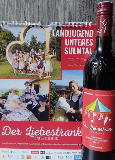 Der Liebestrank und der "Jungbauern Kalender" | Foto: Günther Koch 