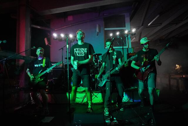Metalcore heißt das Genre, das die Band Face the Downfall bedient.  | Foto: Alicia Martin Gomez