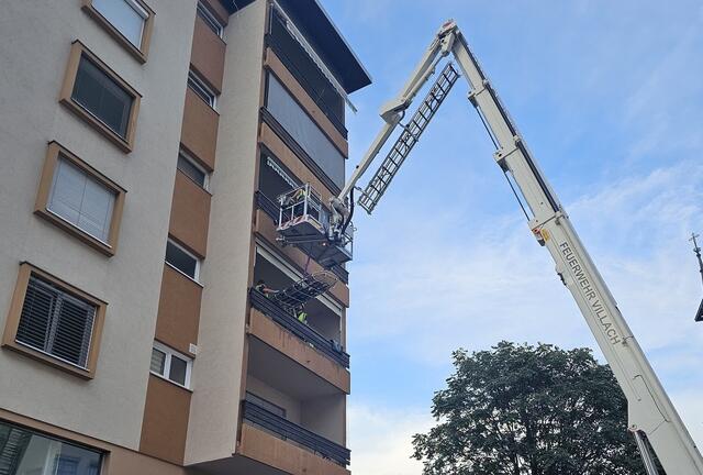 Der Einsatz. | Foto: HFW Villach