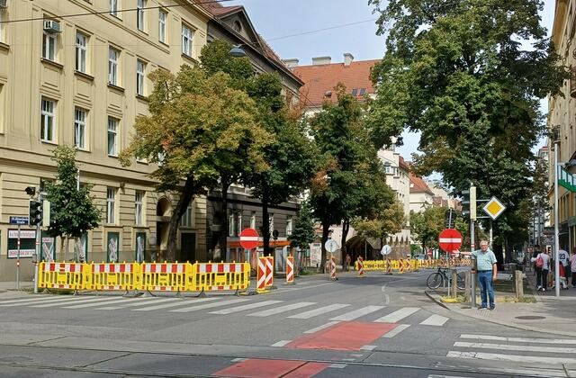 Dvorak kritisiert die Sperren, gebaut werde nämlich noch nicht. | Foto: FPÖ