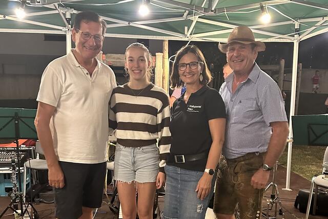 Gerald Hüller, Anna Schmidl, Maria Zachs und Hans Steiner von den "Z'sammgsuacht'n" | Foto: ÖVP Marz