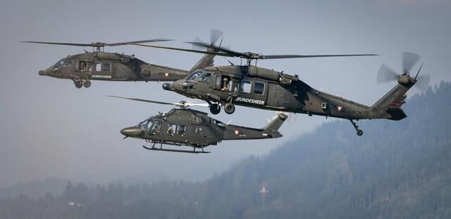 Das Bundesheer zeigt seine Neuigkeiten bei der Airpower. | Foto: Bundesheer/AP