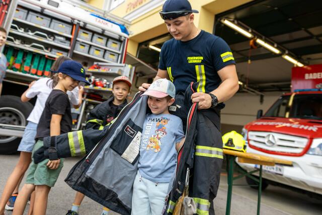 Auch die Jacke ist noch etwas zu groß. | Foto: 2024psb/c.kollerics