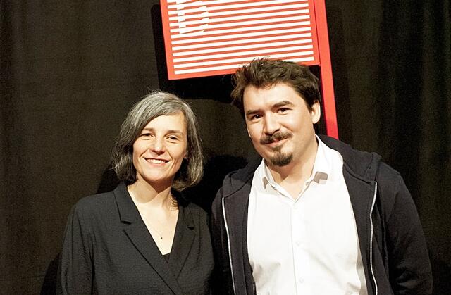 Gewinner des großen Diagonslafilmpreises 2017, Ivette Löcker (links, Dokumentarfilm), Lukas Rinner (rechts, Spielfilm) | Foto: Diagonale
