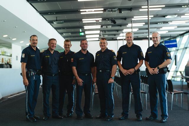 Das Führungsteam der Landesverkehrsabteilung. | Foto: LPD Stmk/Martinelli