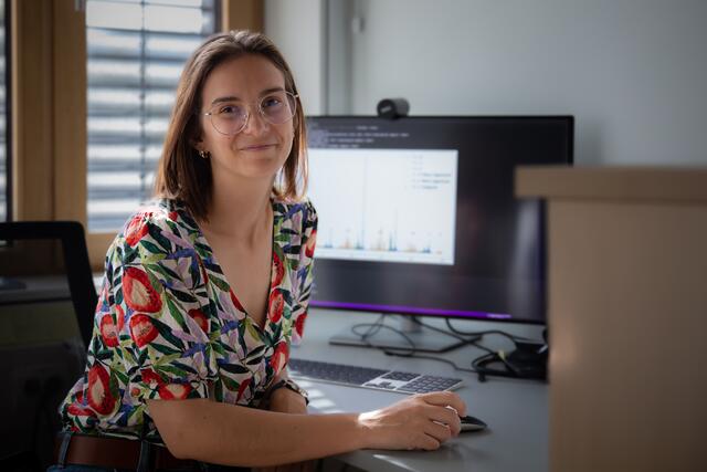 Die 29jährige Astrophysikerin Lisa Bugnet galt als jüngste Professorin Österreichs, als sie 2023 ans ISTA kam.  | Foto: ISTA