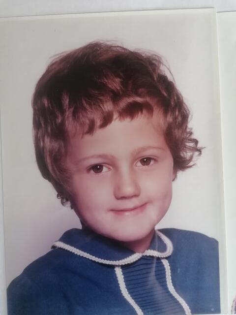 Petra Pollak in der 1. Klasse Volksschule. | Foto: Privat