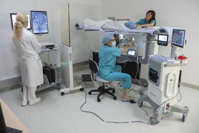 Die Behandlung gestaltet sich für die Personen nun deutlich angenehmer.  | Foto: Wiener Gesundheitsverbund/Bubu Dujmic