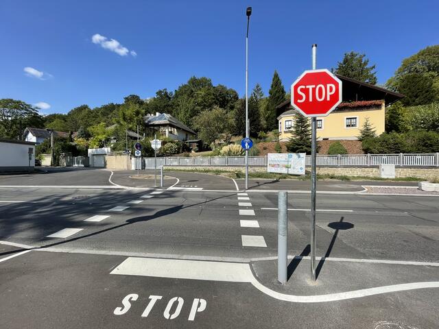 Hier zweigt der Radweg in die Stegleiten ab.  | Foto: MeinBezirk/Seebacher