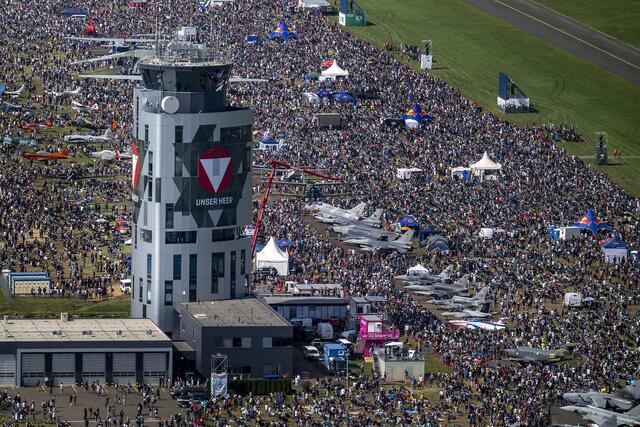 Rund 300.000 Besucher werden bei der Airpower in Zeltweg erwartet. | Foto: RB/Mitter