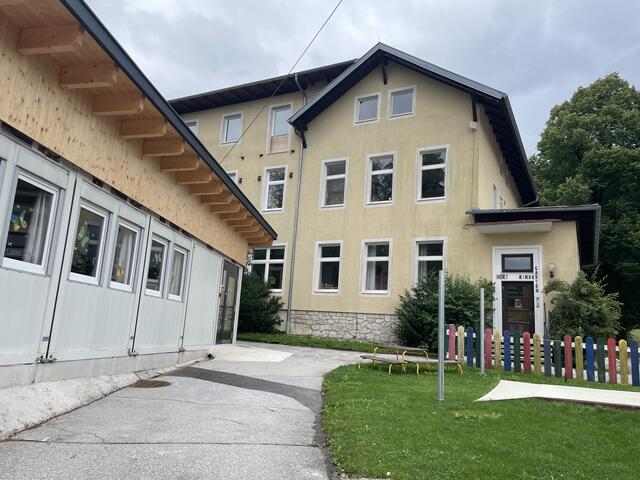 Der Kindergarten der Marktgemeinde Windischgarsten soll um- oder neu gebaut werden, weil der Platzbedarf nicht mehr gedeckt werden kann. | Foto: Weymayer