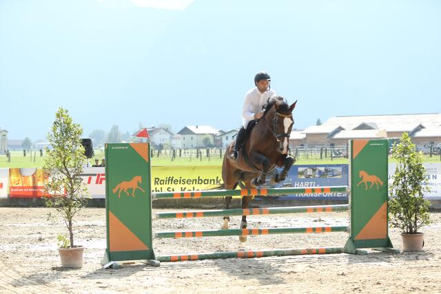 "Hausherr" Philip Essl holte einen zweiten Platz.
Foto: RV Georgenberg/Brunnmayr - Design &amp; Fotografie 