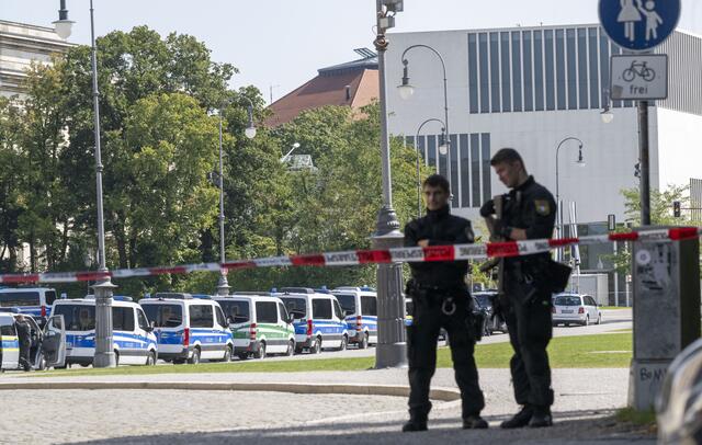 Am 5. September fielen Schüsse unweit des israelischen Konsulats in München, der Täter soll ein Österreicher gewesen sein. | Foto: Peter Kneffel / dpa / picturedesk.com