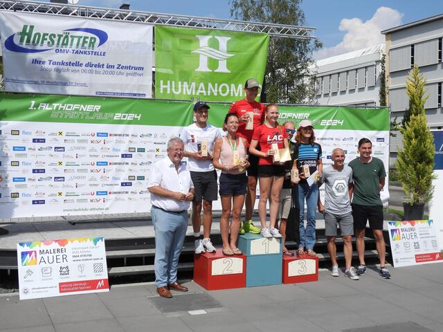 Die schnellsten Läufer über fünf Kilometer. | Foto: LC Althofen