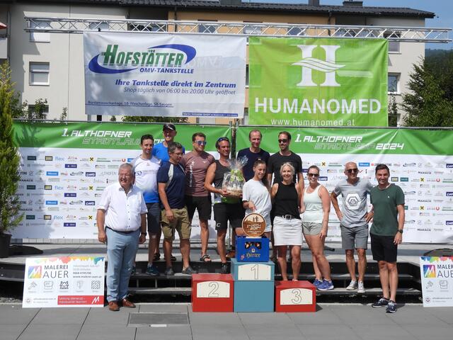 Die Firmenwertung holte sich das Team der Treibacher Industrie AG.  | Foto: LC Althofen