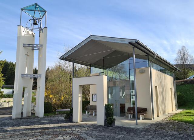 Anger – Dorfkapelle Lebing in Floing, geistige Mitte des Ortszentrums, Feistritztalradweg R8 | Foto: Seelsorgeraum Weiz