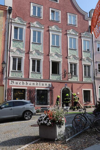 Das Unglückshaus am Unteren Stadtplatzin Schärding muss laut Statiker zumindest zum Teil abgerissen werden. | Foto: MeinBezirk