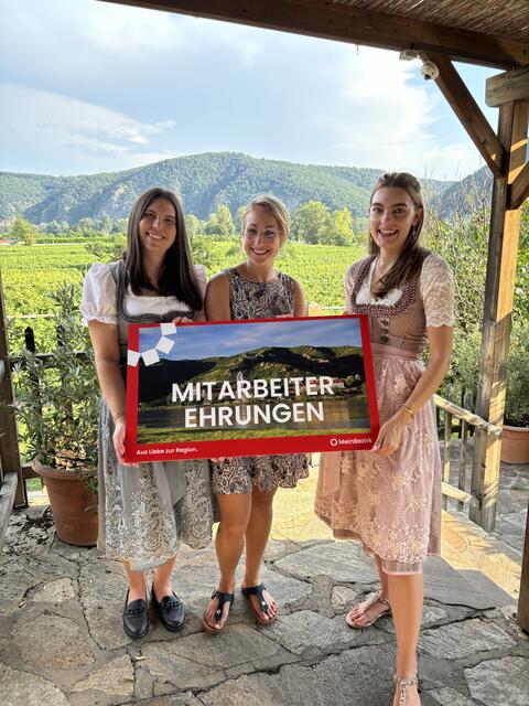 Bestens organisiert: Nicole Huber, Sigrid Scheuer, Julia Gleiss | Foto: MeinBezirk