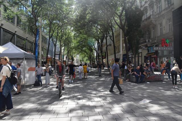 Ein Modeschmuckgeschäft auf der Mariahilfer Straße wurde überfallen. (Archivfoto) | Foto: Salme Taha Ali Mohamed